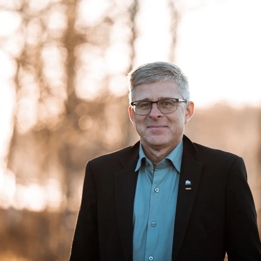 Porträtt av Peter Lövdin, Redovisningskonsult och VD i Arboga